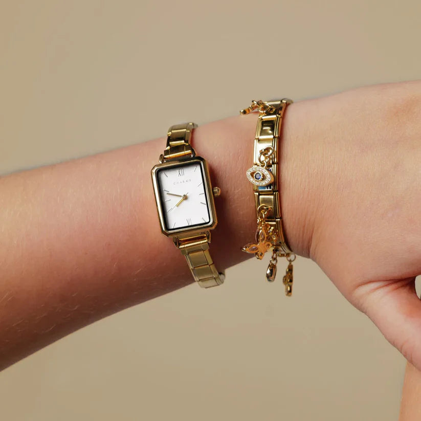 גרסת מחוג אמרלד בזהב ,Como watch