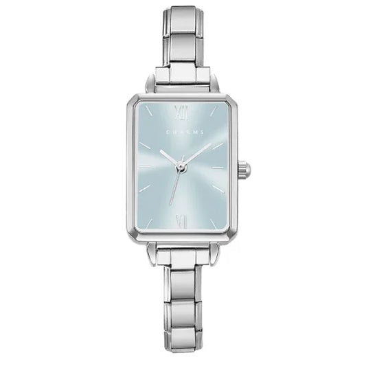 גרסת מחוג תכלת בכסף ,Como watch