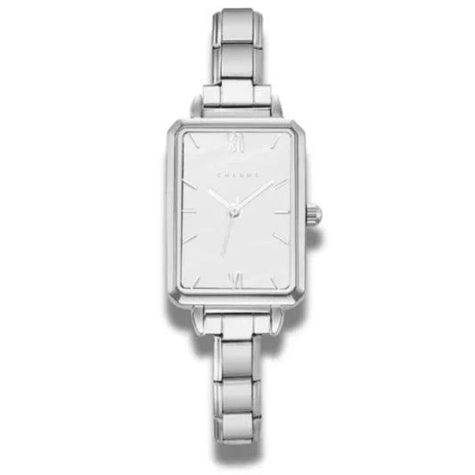 גרסת מחוג לבן בזהב ,Como watch